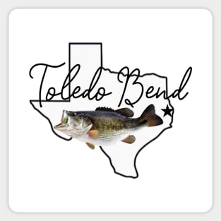 TOLEDO BEND LAKE TEXAS Sticker